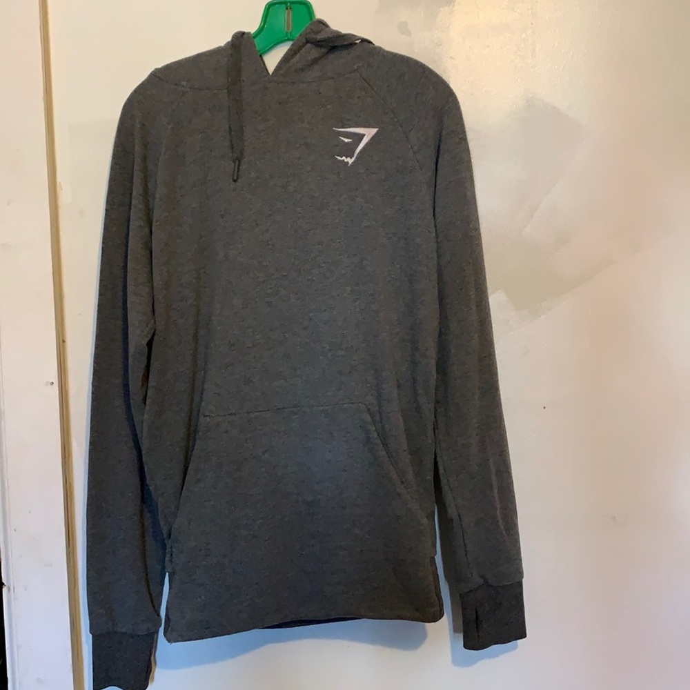 GRAY GYMSHARK SWEATER